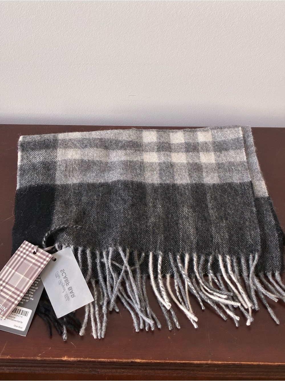 Dunedin Cashmere Scotland Plaid Scarf